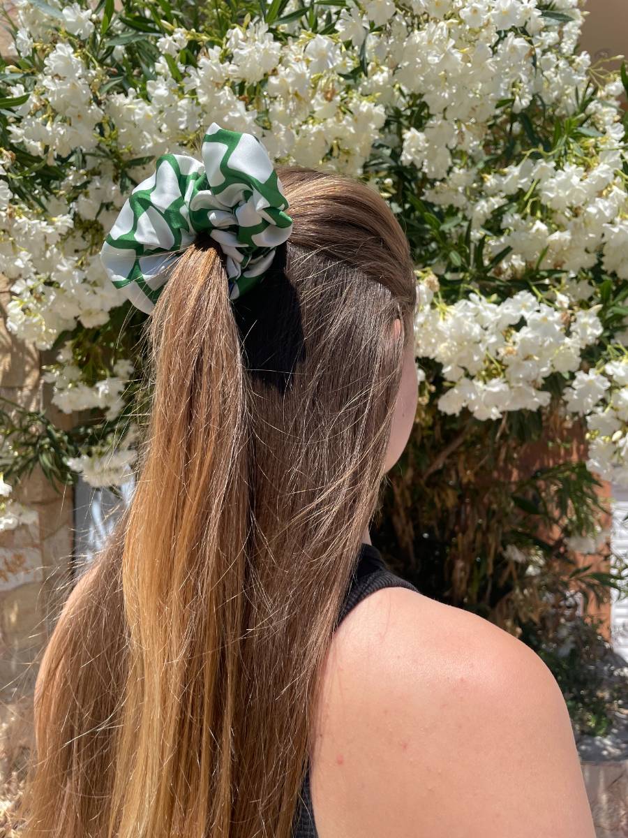 Emerald Breeze Medium Scrunchie