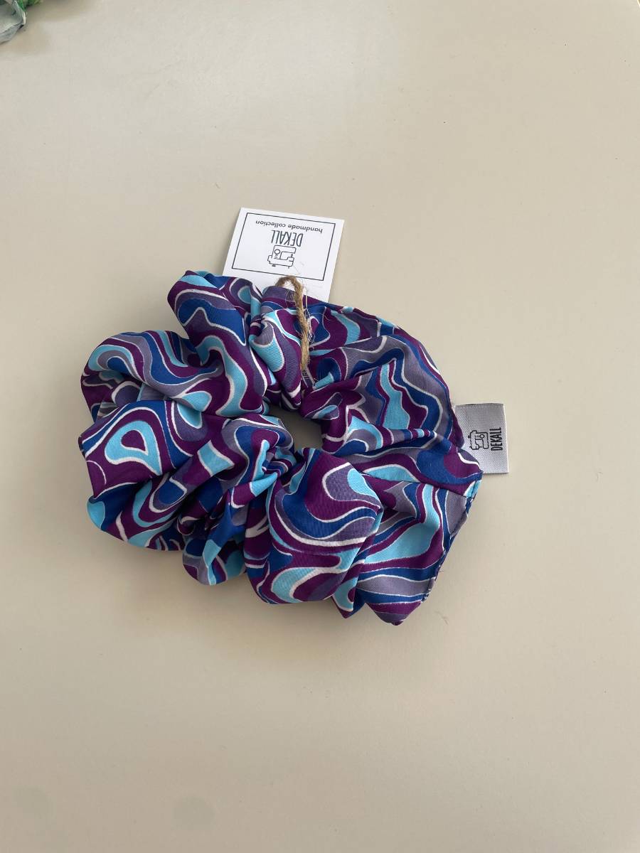 Midnight Lagoon Small Scrunchie