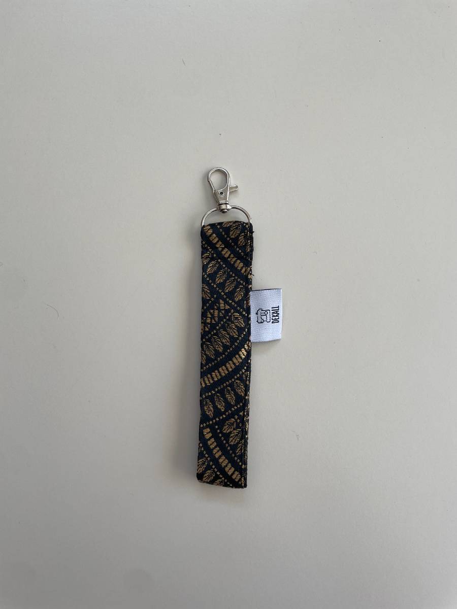 Golden Noir Wristlet Keychain
