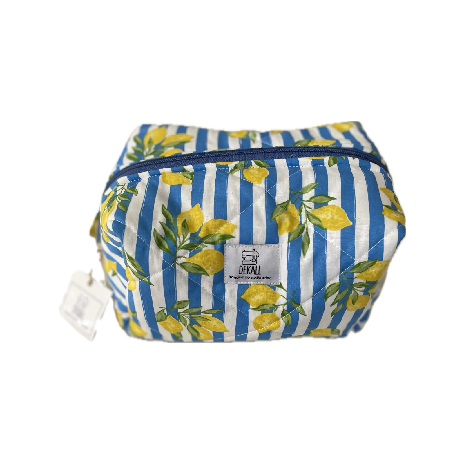 Zipper box καλλυντικών Lemon Stripes
