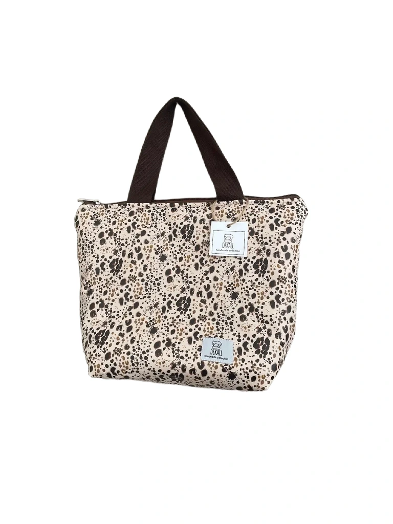 Tote Bag Speckled Pattern