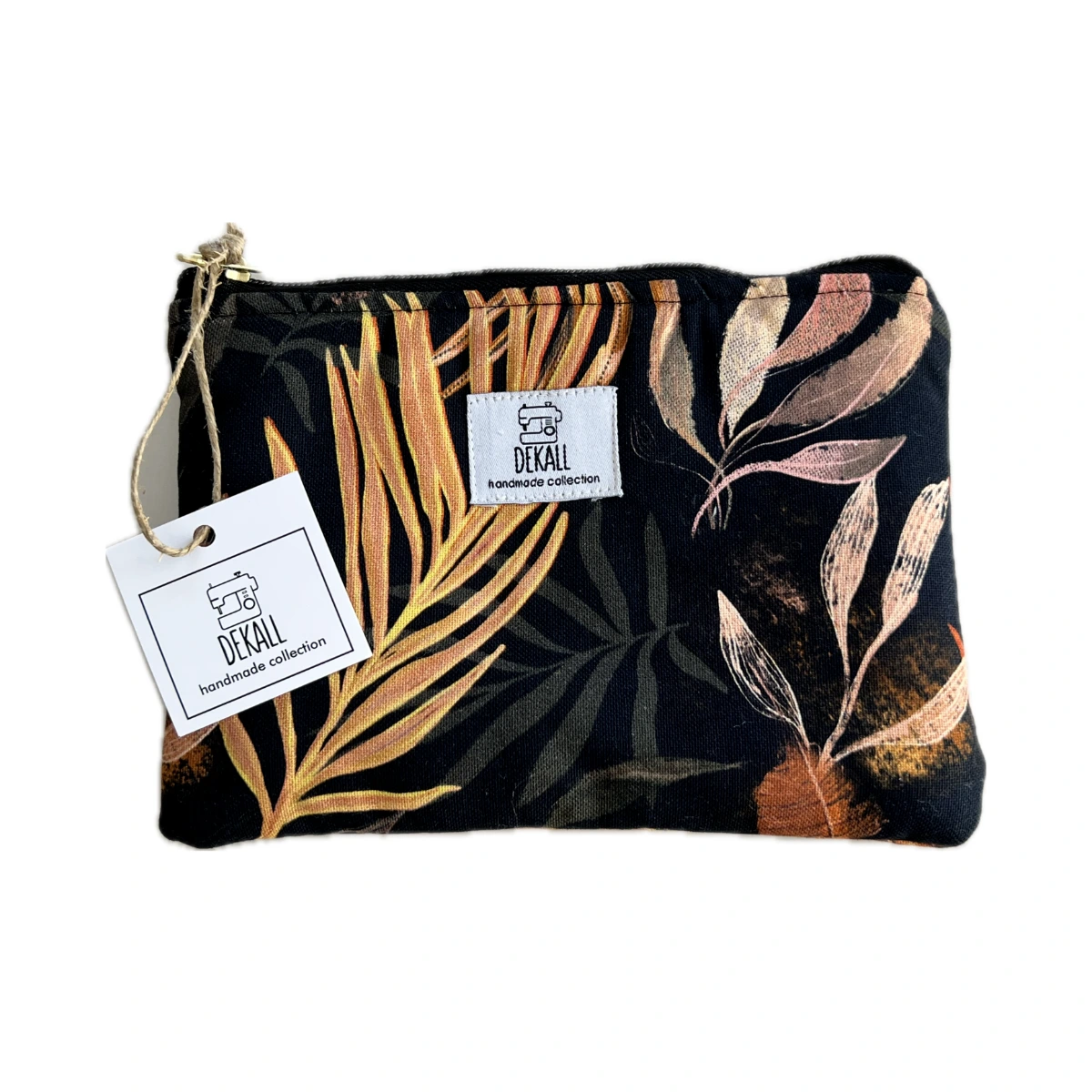 Mini Pouch Midnight Leaves