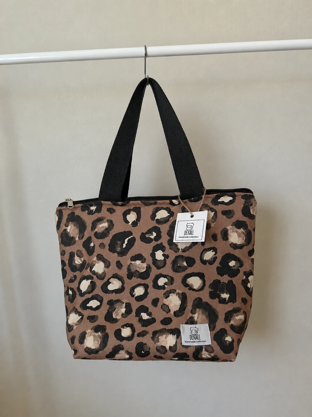 Tote Bag Leopard Pattern