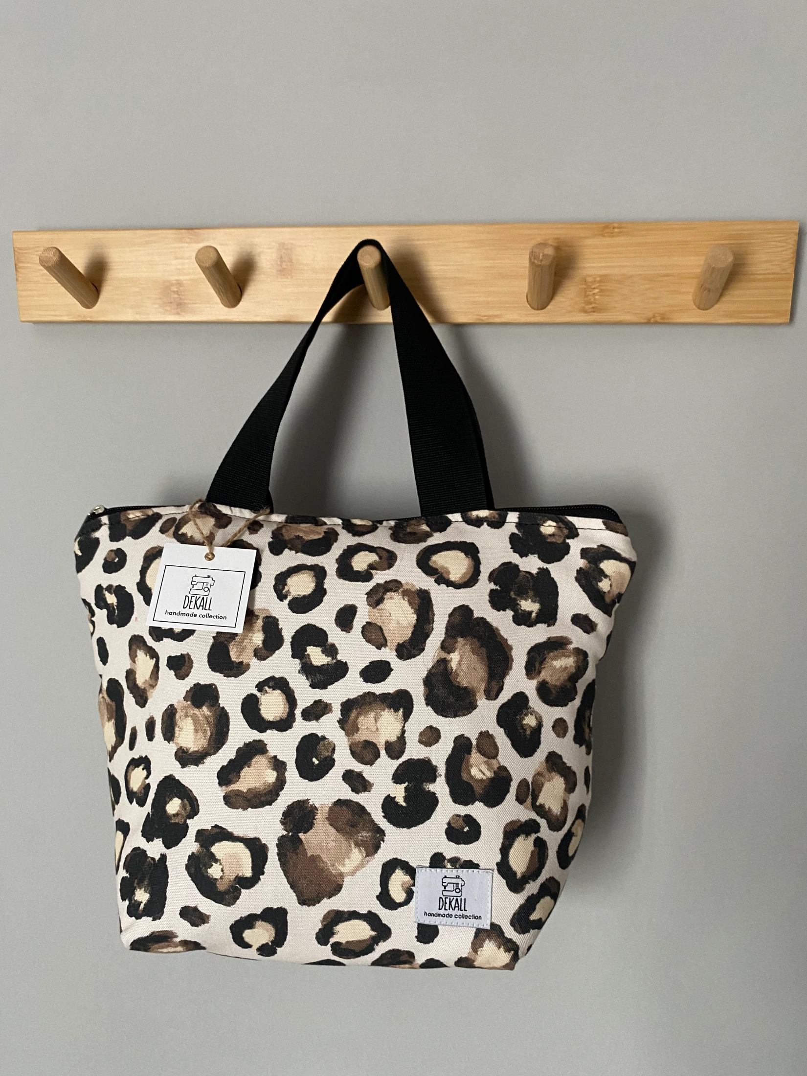 Tote Bag Leopard Pattern - φωτογραφία 3