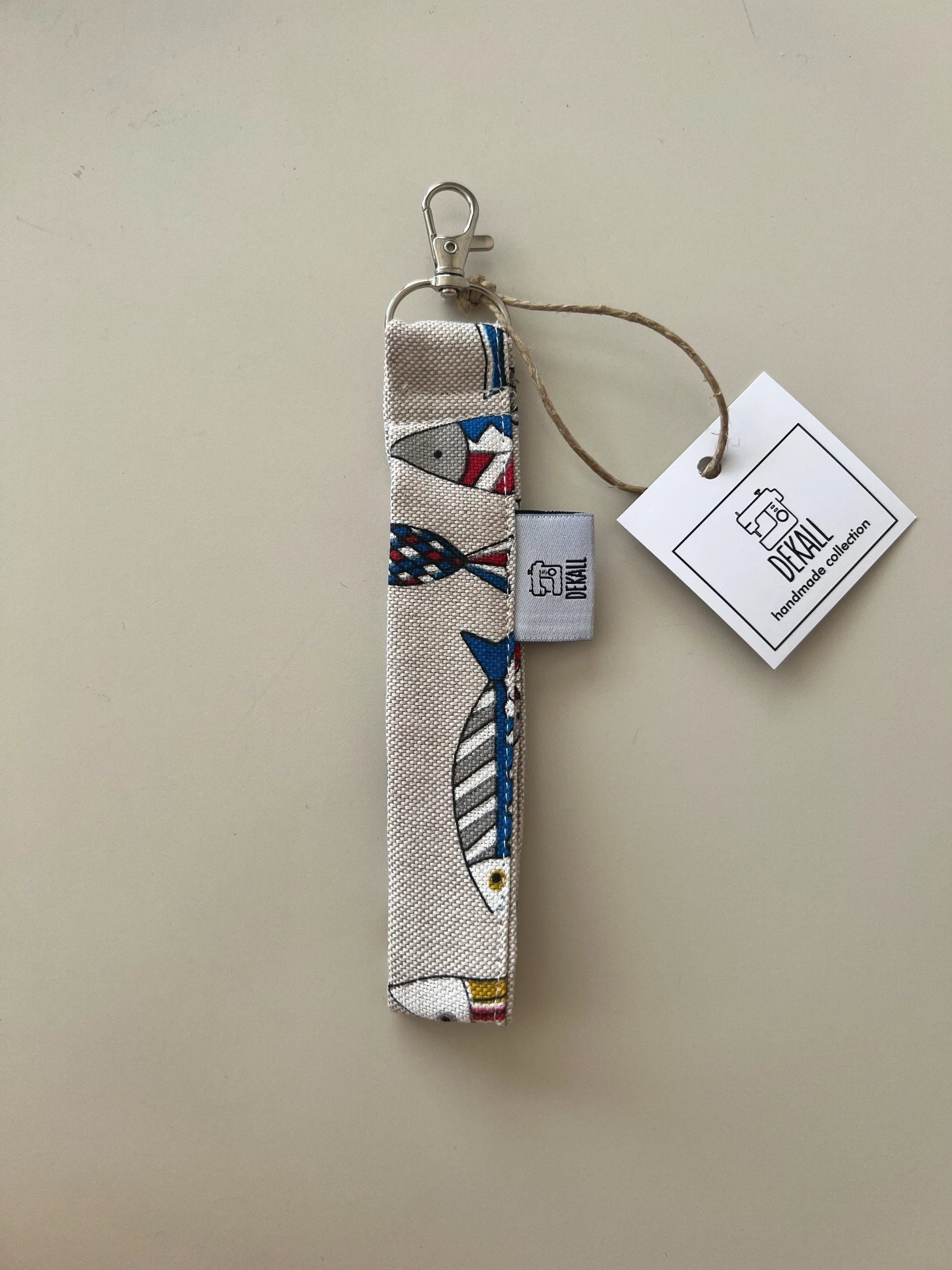 Key Chains Colourfish Pattern