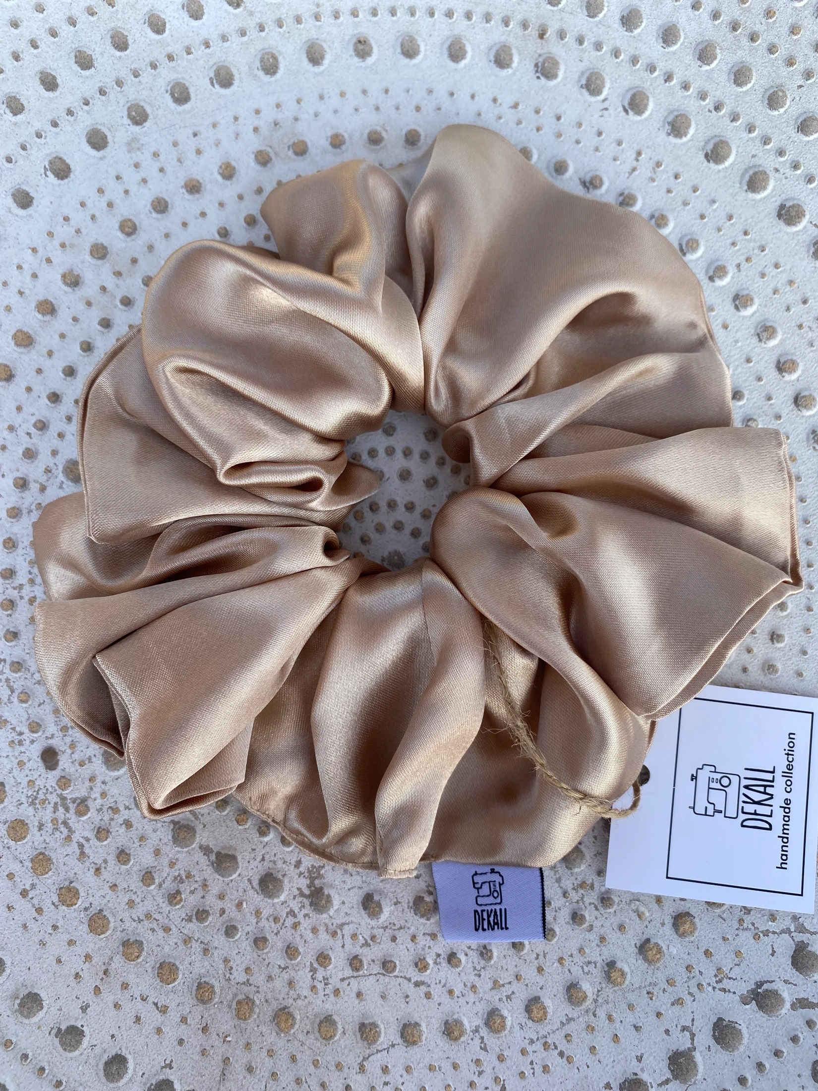 Scrunchie Nude Pearl - φωτογραφία 1
