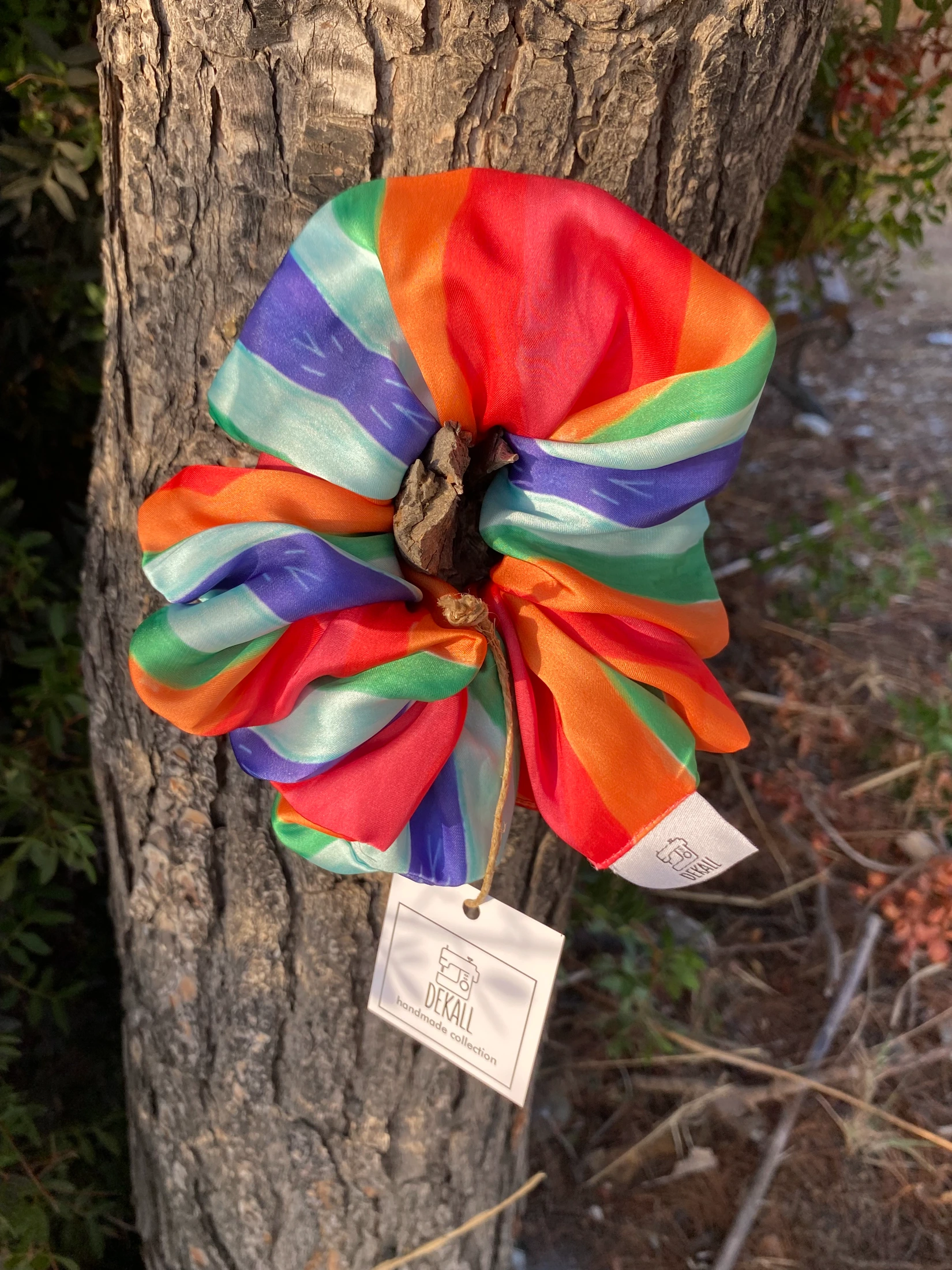 Scrunchie Rainbow Burst - φωτογραφία 2