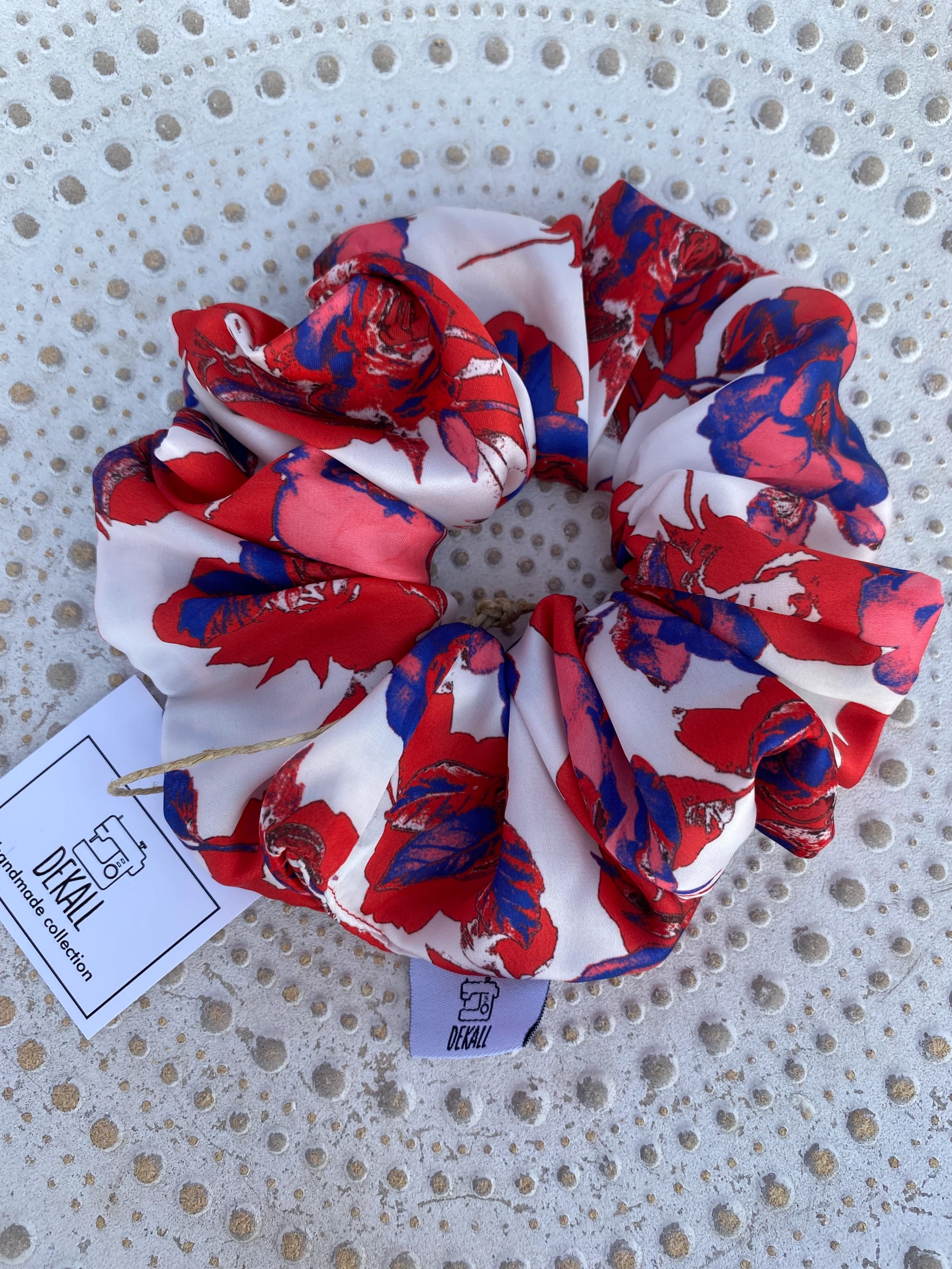 Scrunchie Red Bloom - φωτογραφία 1