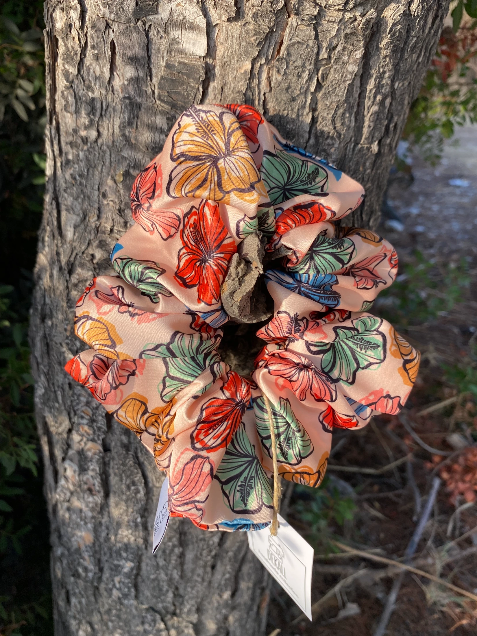 Scrunchie Hibiscus - φωτογραφία 2