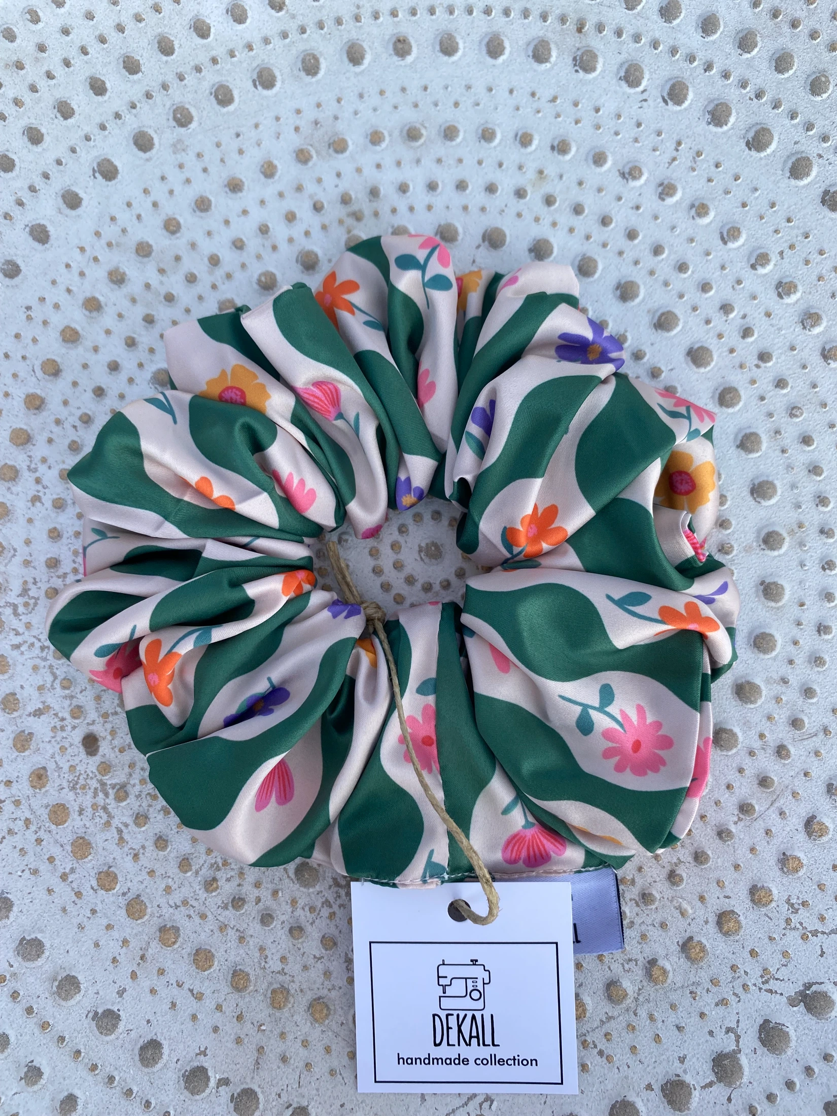 Scrunchie Green Garden - φωτογραφία 1