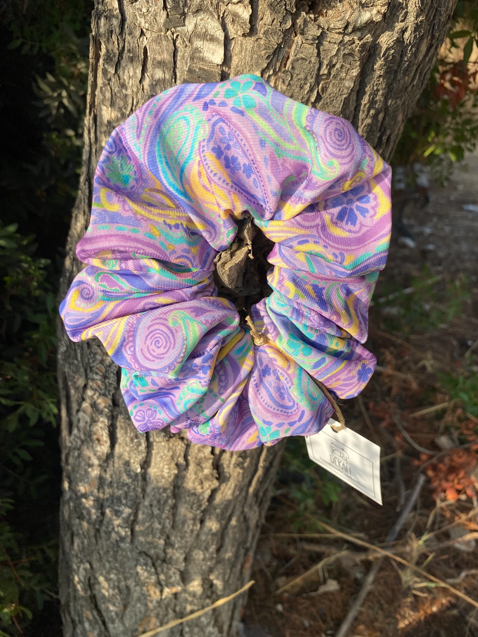 Scrunchie Purple Aura - φωτογραφία 1