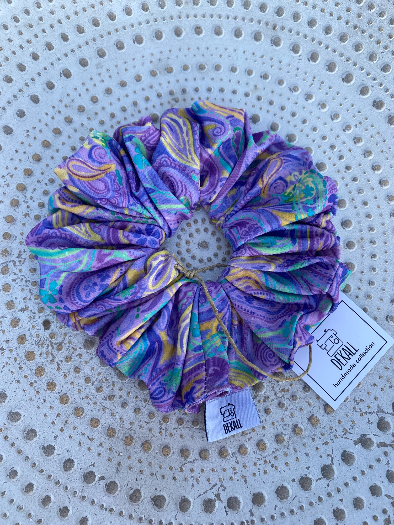 Scrunchie Purple Aura - φωτογραφία 2