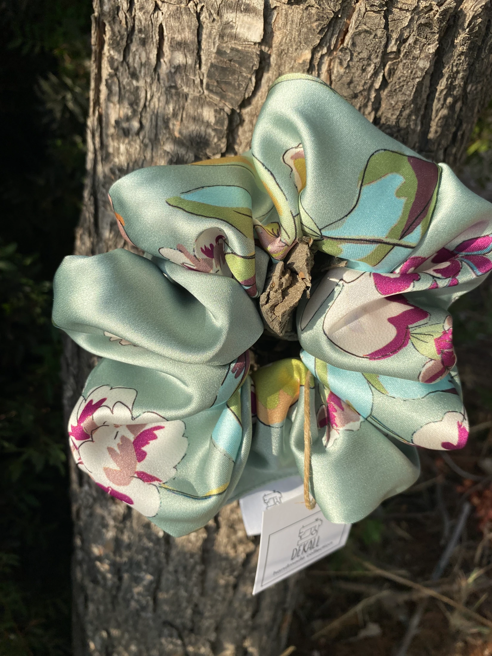 Scrunchie Mint Bloom  - φωτογραφία 1