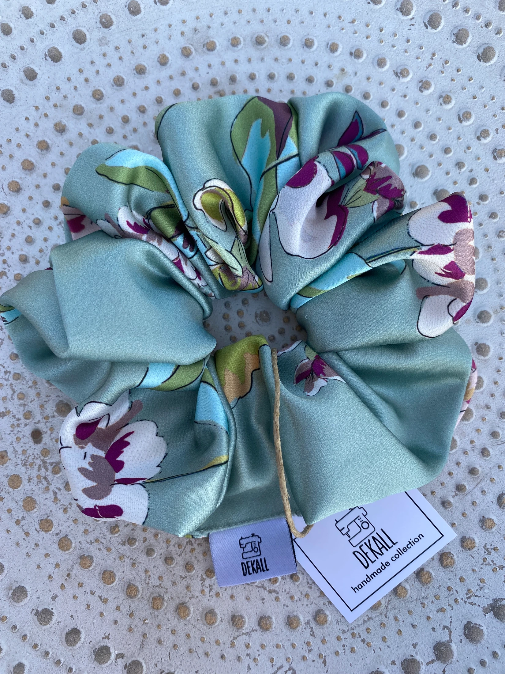 Scrunchie Mint Bloom  - φωτογραφία 2