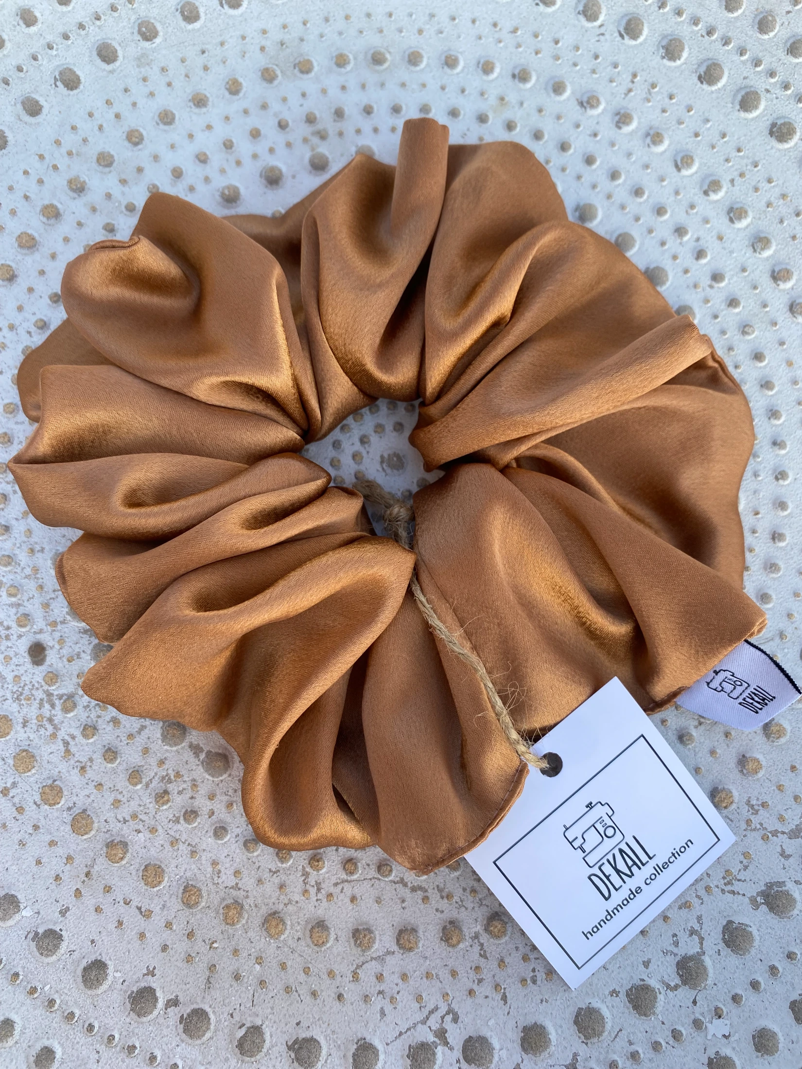 Scrunchie  Camel - φωτογραφία 1