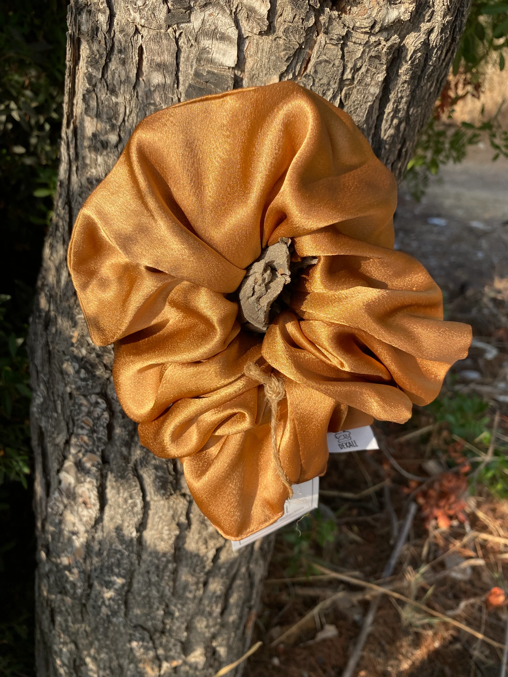 Scrunchie  Camel - φωτογραφία 2
