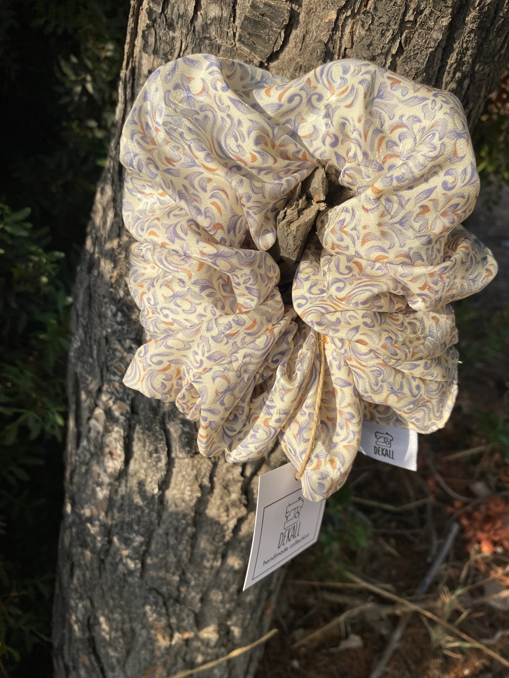Scrunchie Blue Porcelain - φωτογραφία 2