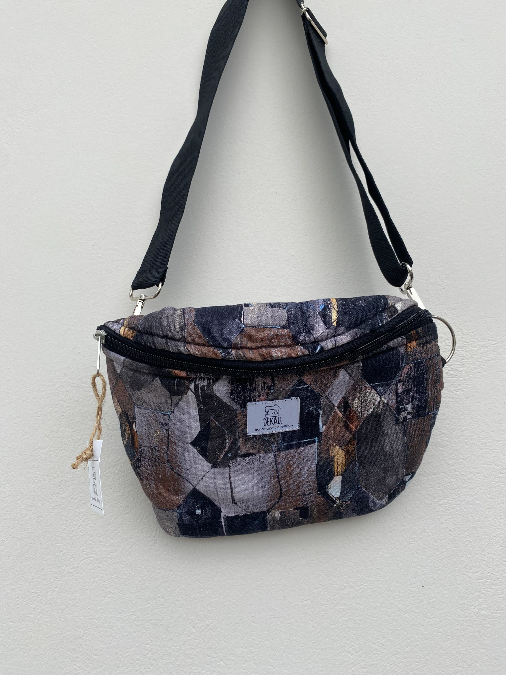 Belt Bag Dark Geometric Mosaic - φωτογραφία 2