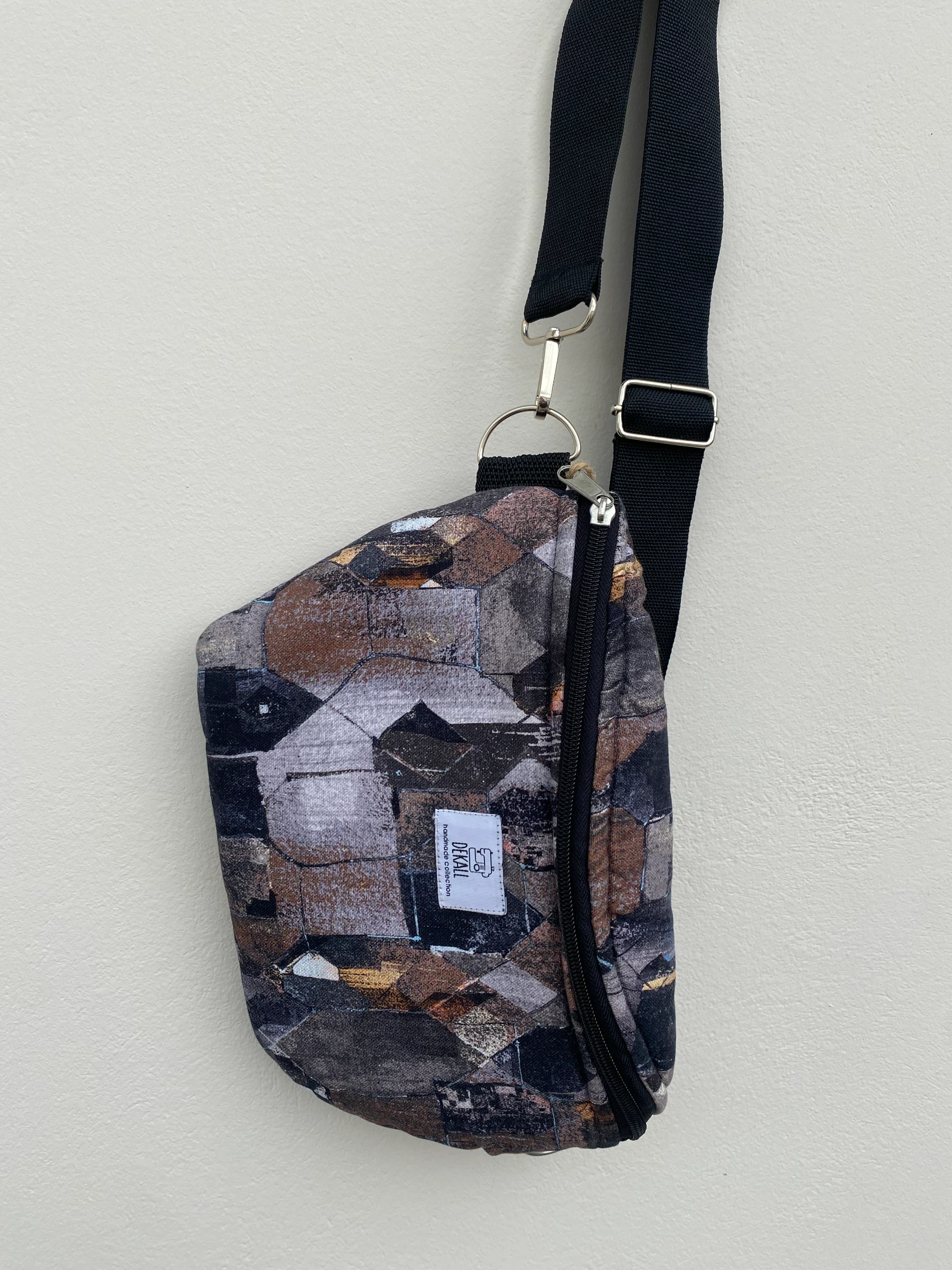Belt Bag Dark Geometric Mosaic - φωτογραφία 3
