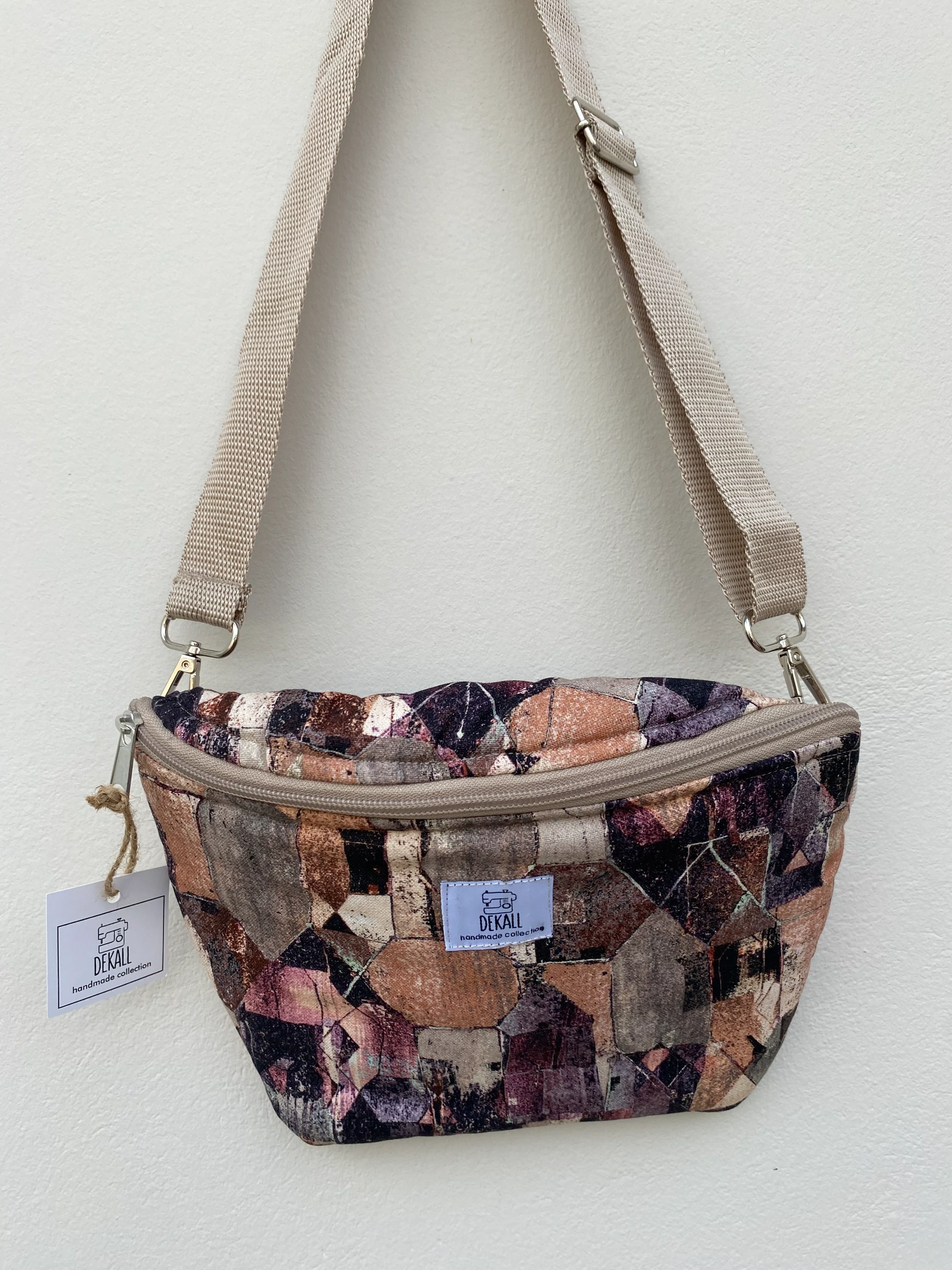 Belt Bag Light Geometric Mosaic - φωτογραφία 2