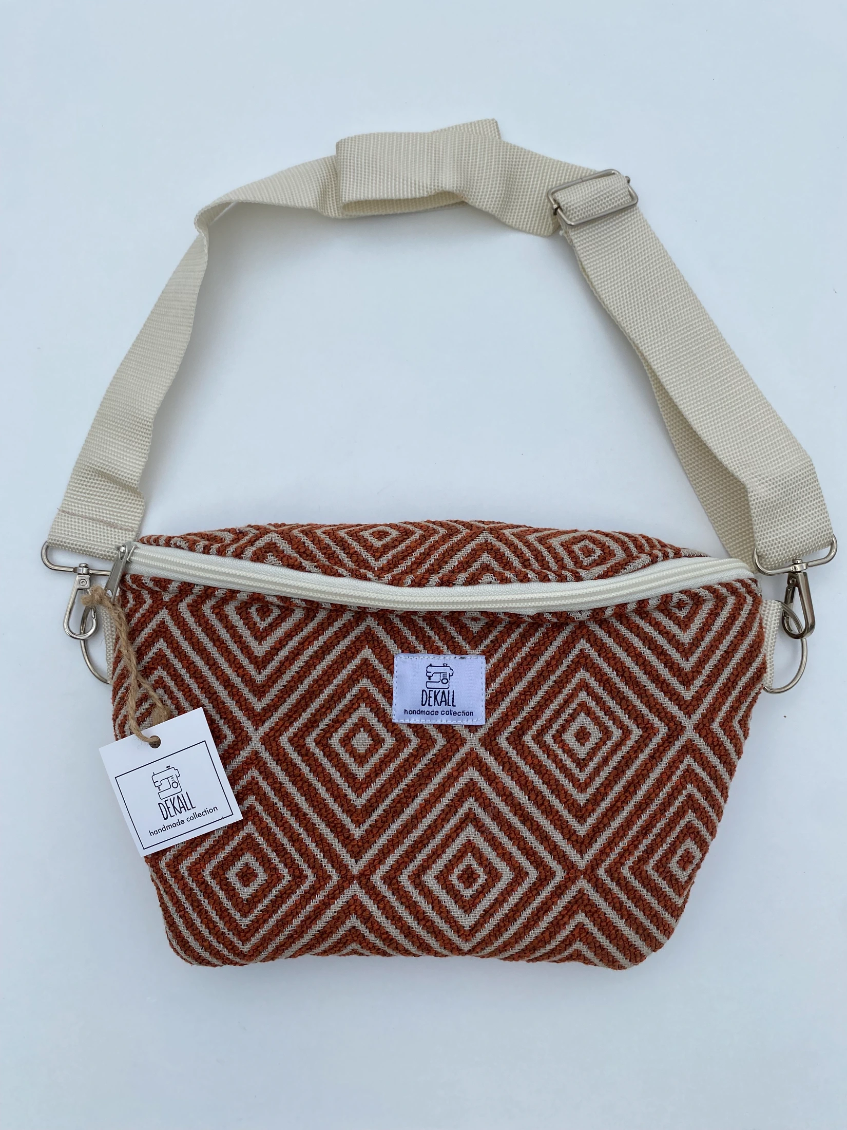 Belt Bag Terracotta Diamond - φωτογραφία 1