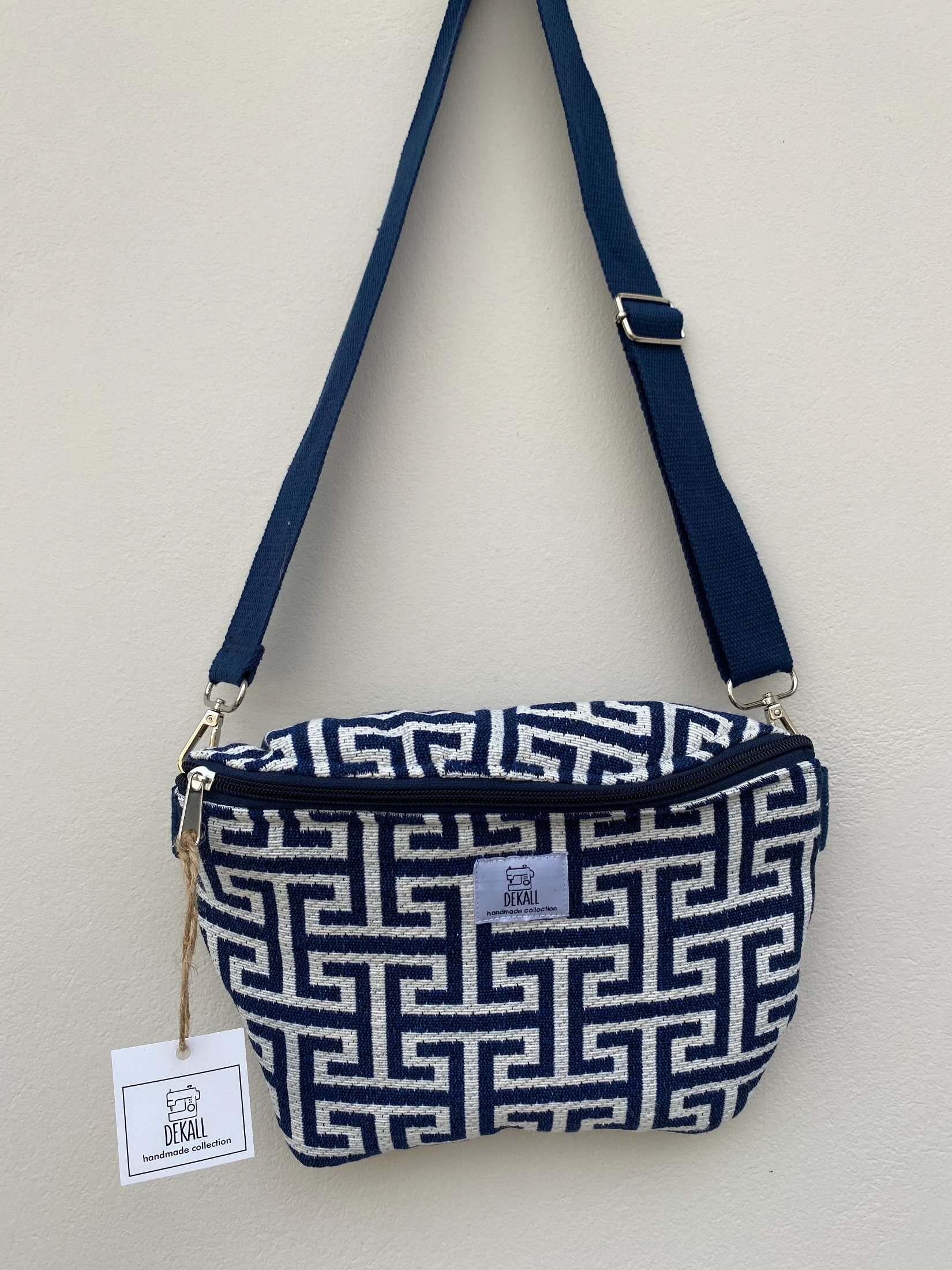 Βelt Bag Blue Maze - φωτογραφία 1